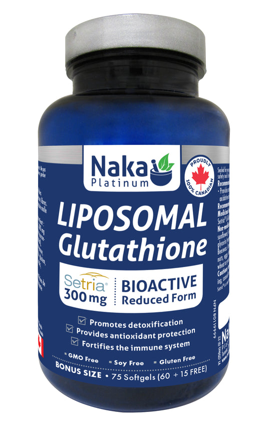 Naka Liposomal Glutathione (75 softgels)