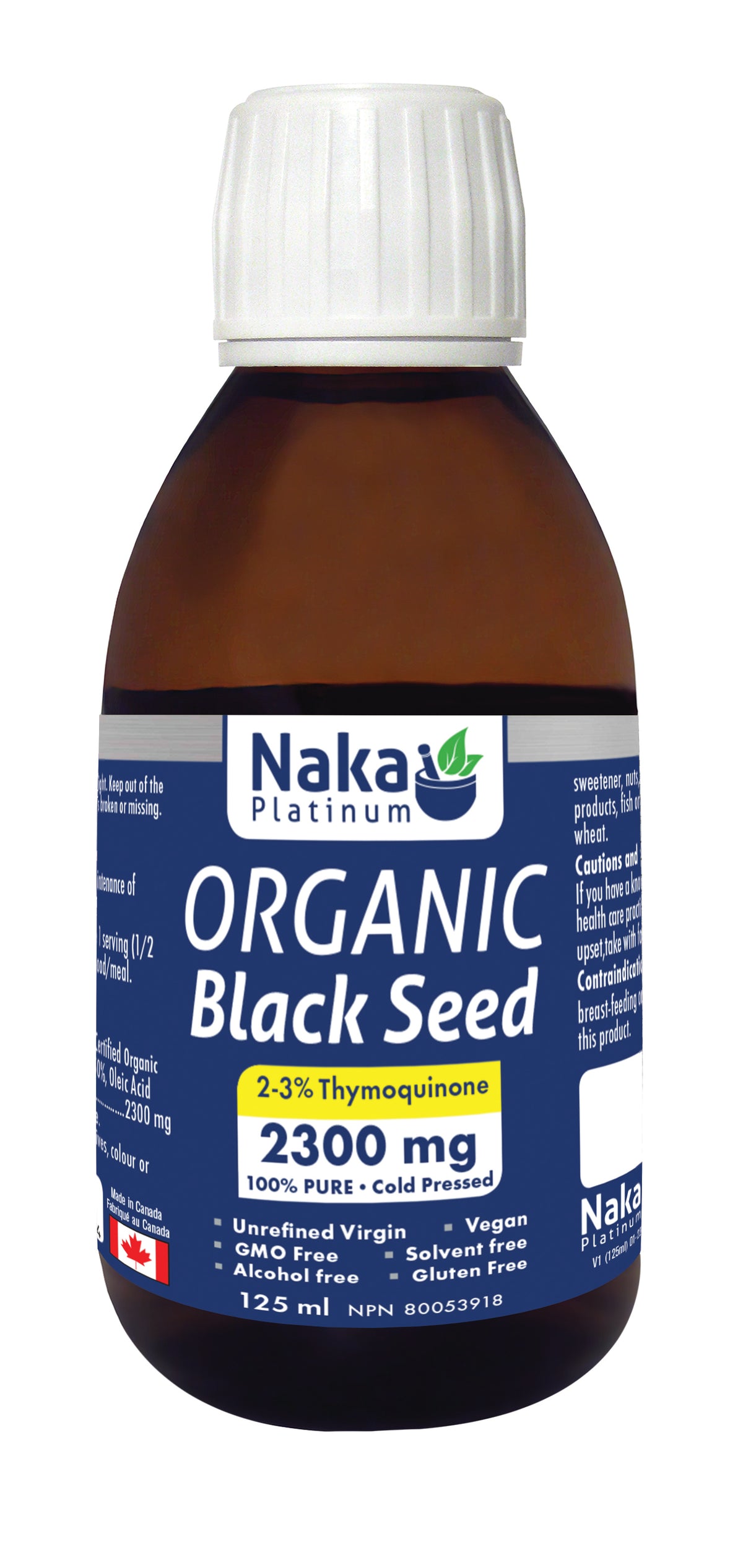 Naka Black Seed Oil (125ml)
