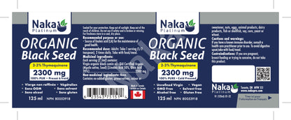 Naka Black Seed Oil (125ml)