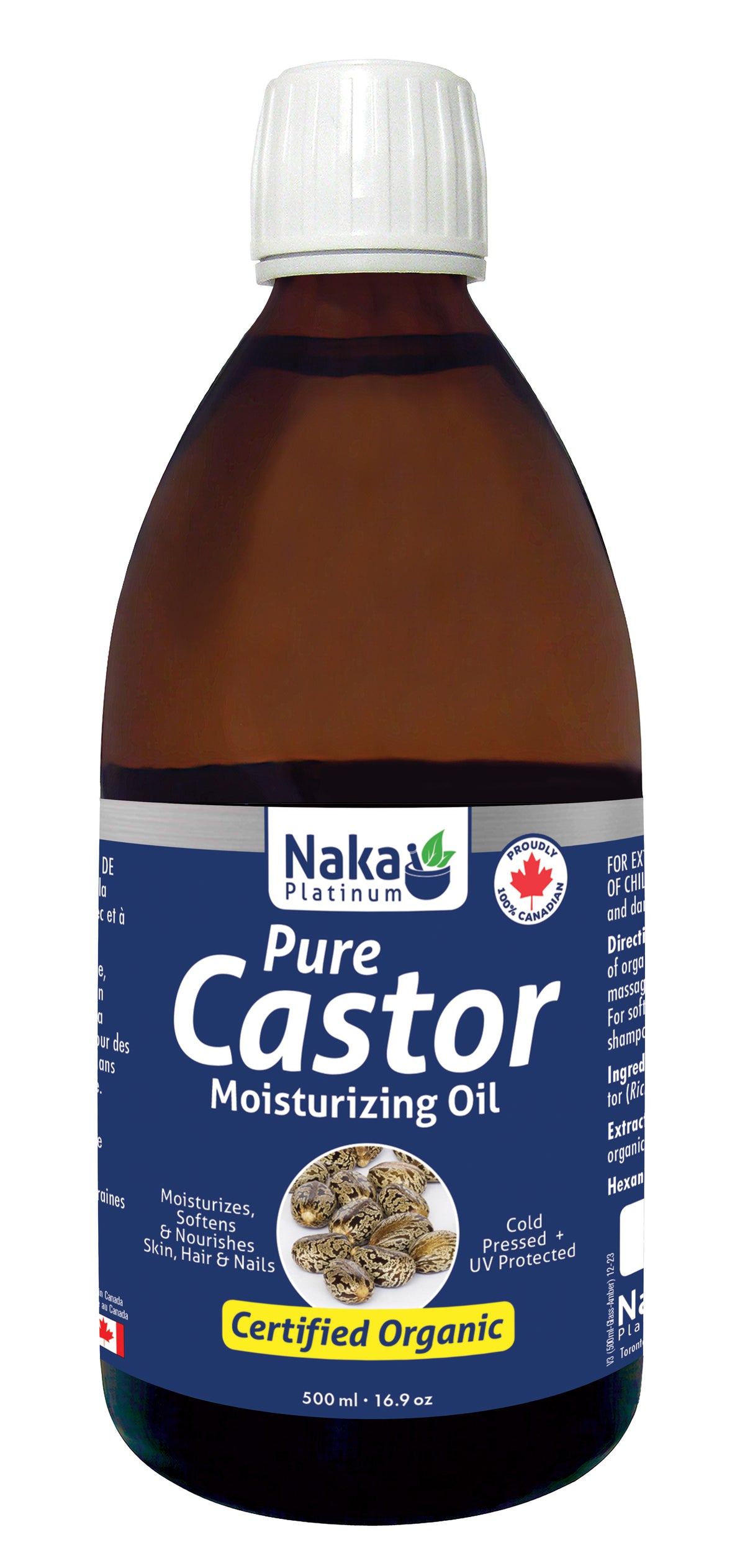 Naka Organic Castor Oil (500ml)