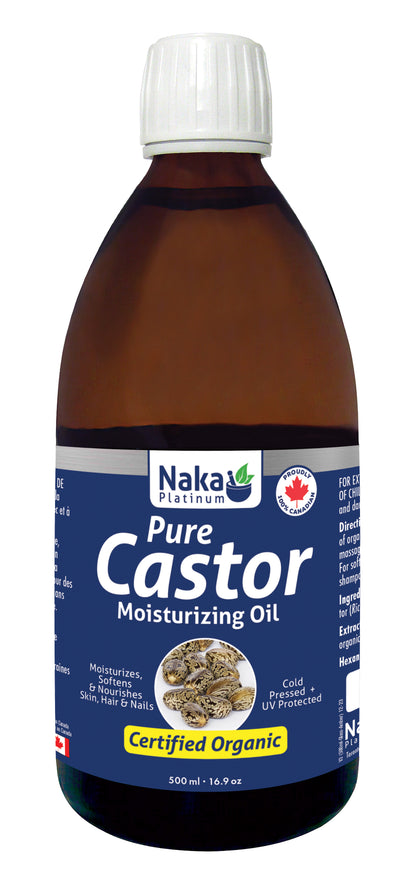 Naka Organic Castor Oil (500ml)