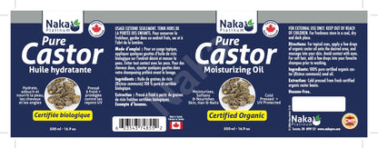 Naka Organic Castor Oil (500ml)