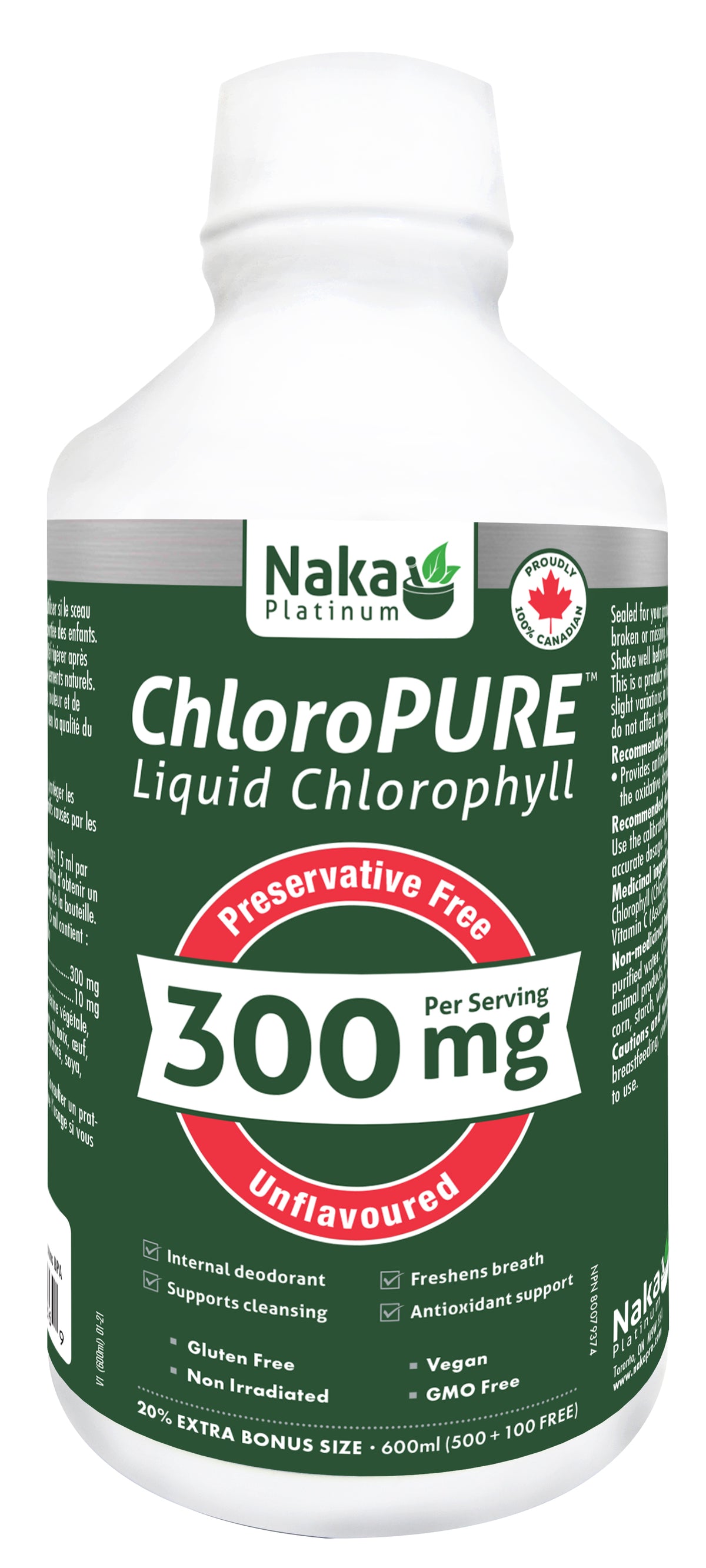 Naka ChloroPURE (600ml)