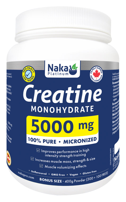 Naka Creatine Monohydrate Powder (400g)
