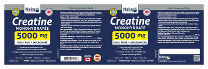 Naka Creatine Monohydrate Powder (400g)