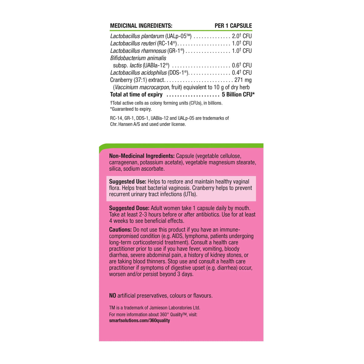 Vaginal Health Probiotic
