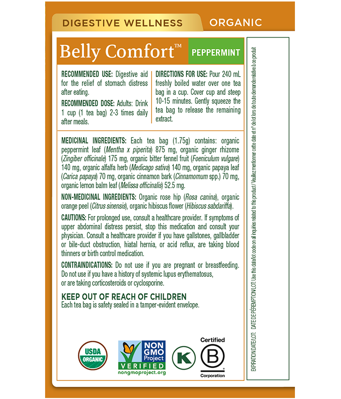 Organic Belly Comfort™ Peppermint Tea