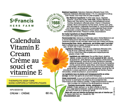 Calendula Vitamin E Cream