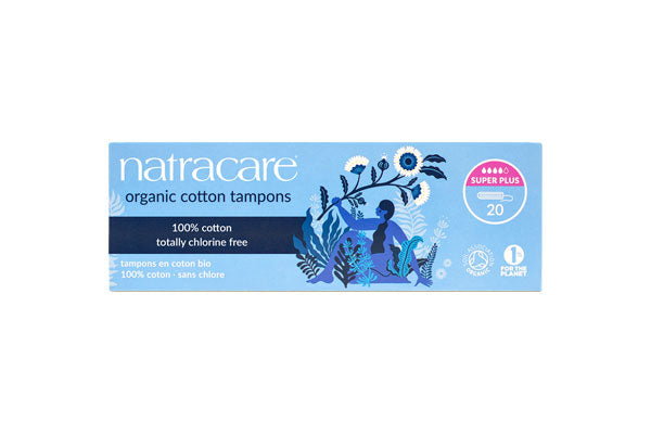 Super Plus Non-Applicator Organic Cotton Tampons