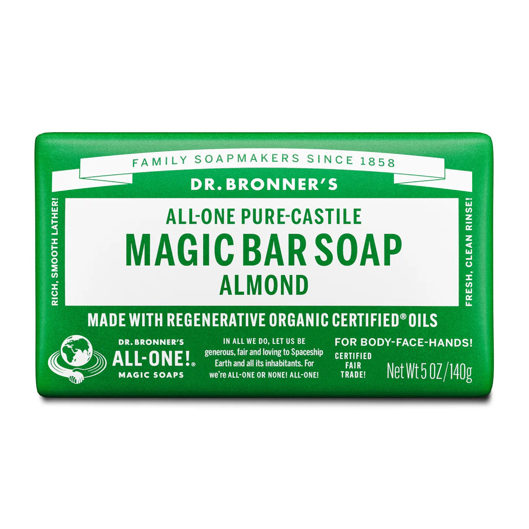 Almond Pure-Castile Magic Bar Soap