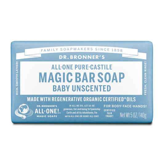 Unscented Pure-Castile Magic Bar Soap