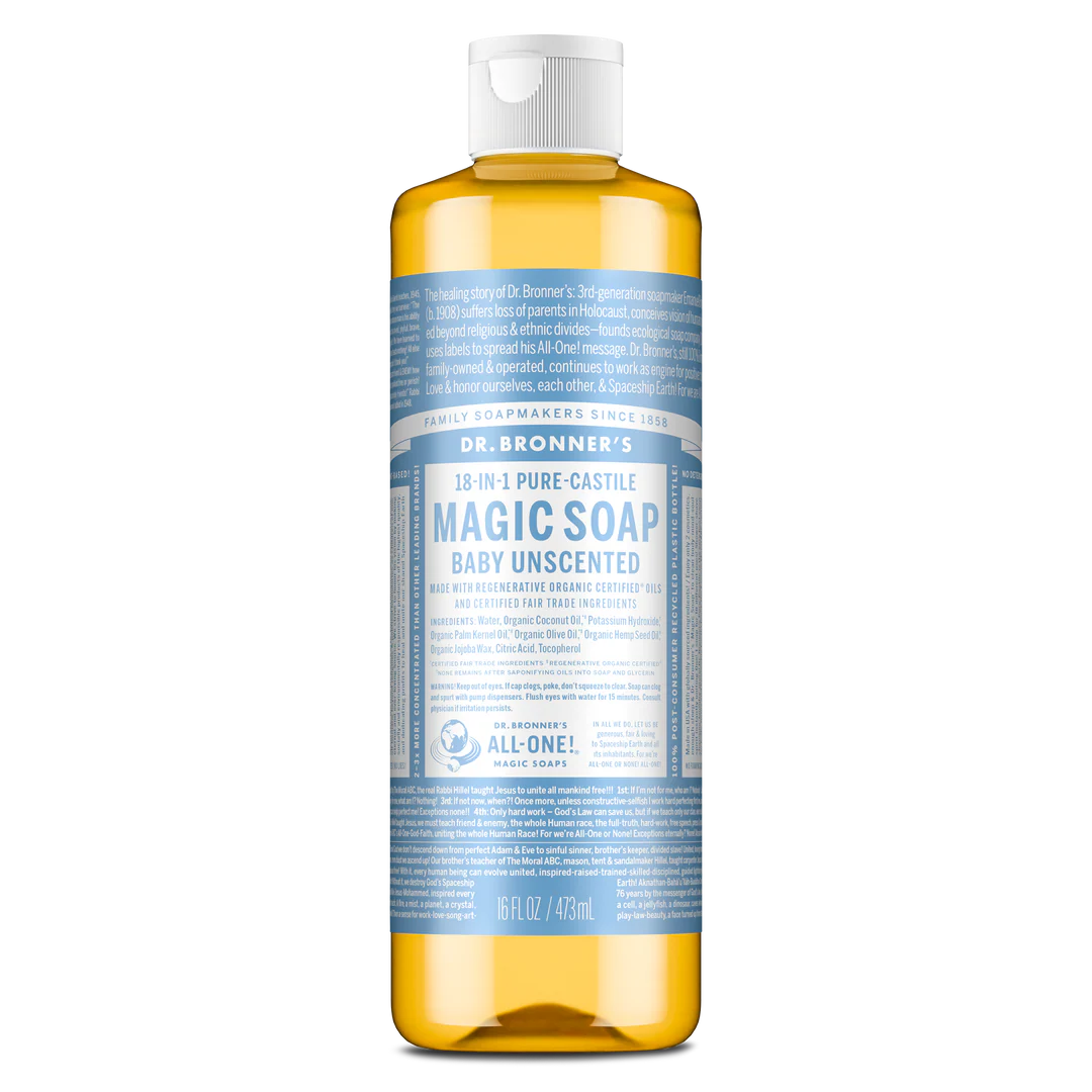 Baby Unscented Pure-Castile Magic Soap