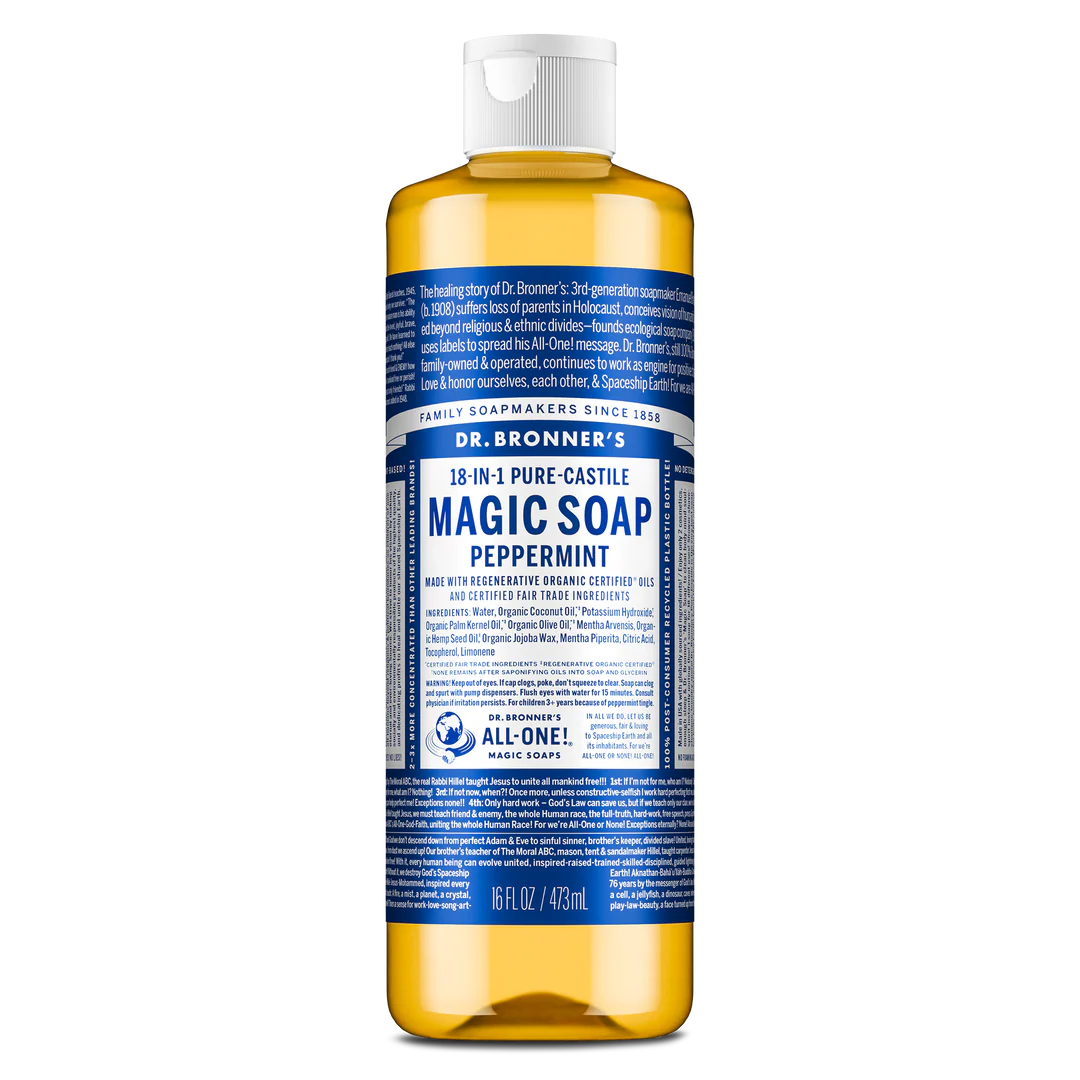 Peppermint Pure-Castile Magic Soap