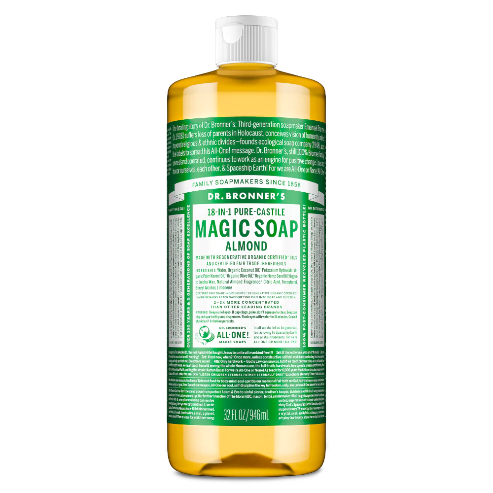 Almond Pure-Castile Magic Soap