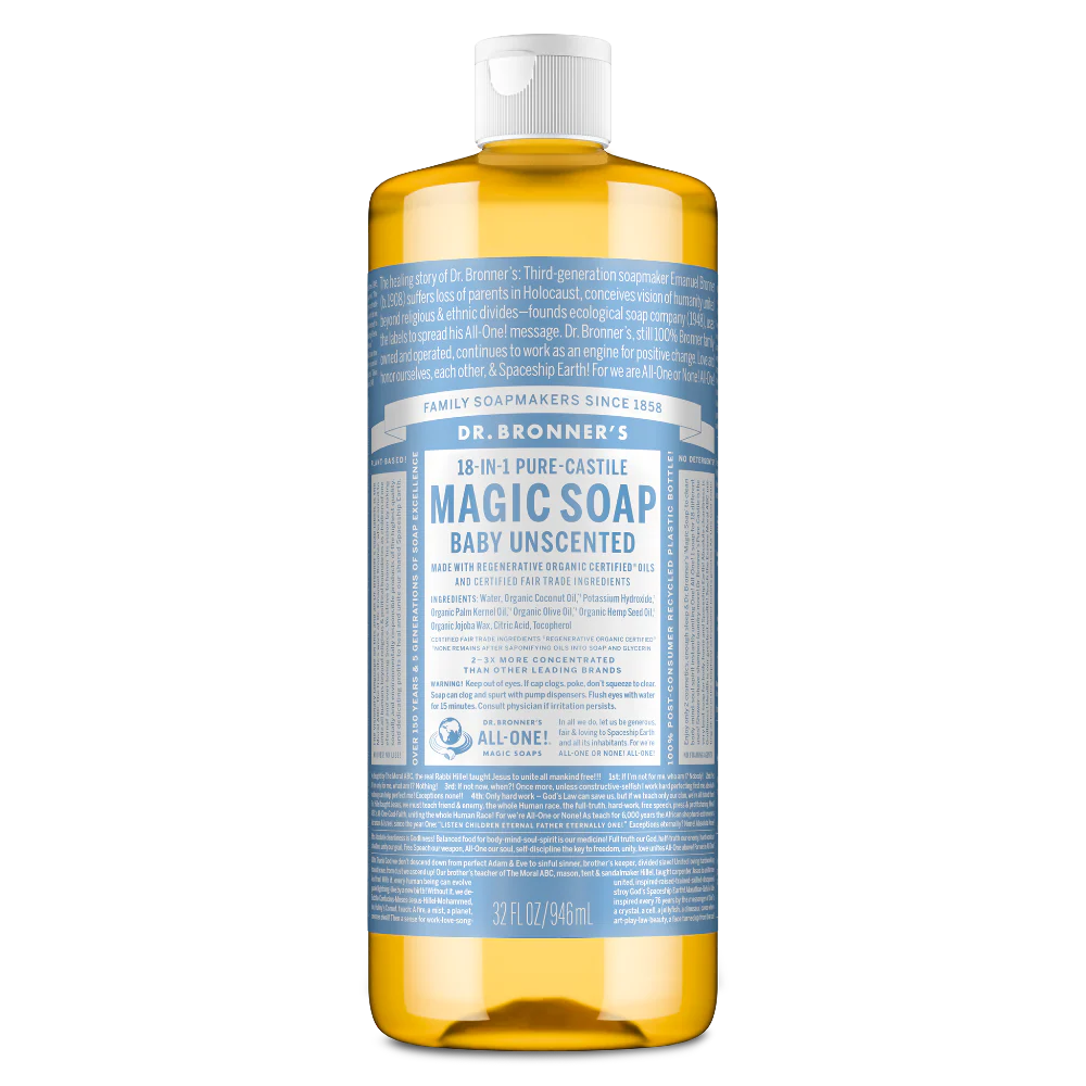 Baby Unscented Pure-Castile Magic Soap