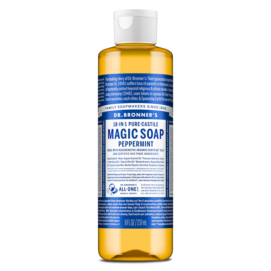 Peppermint Pure-Castile Magic Soap