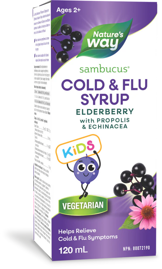 Kids Sambucus Cold and Flu Care Syrup