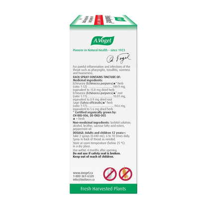 Echinaforce Sore Throat Spray Fast Acting Relief