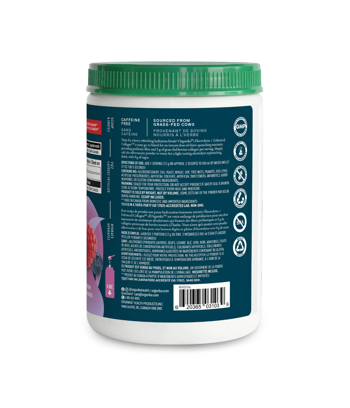 Electrolytes + Enhanced Collagen - Wild Berry