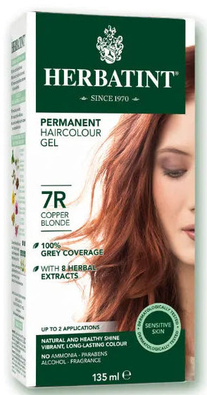 Permanent Hair Color Gel 7R Copper Blonde