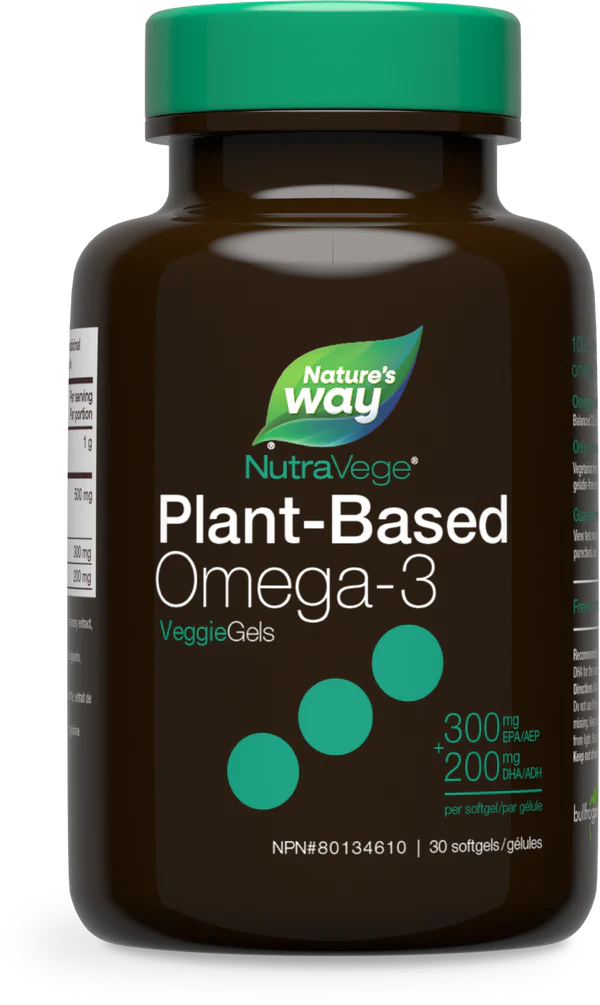Plant-Based Omega-3 Softgels