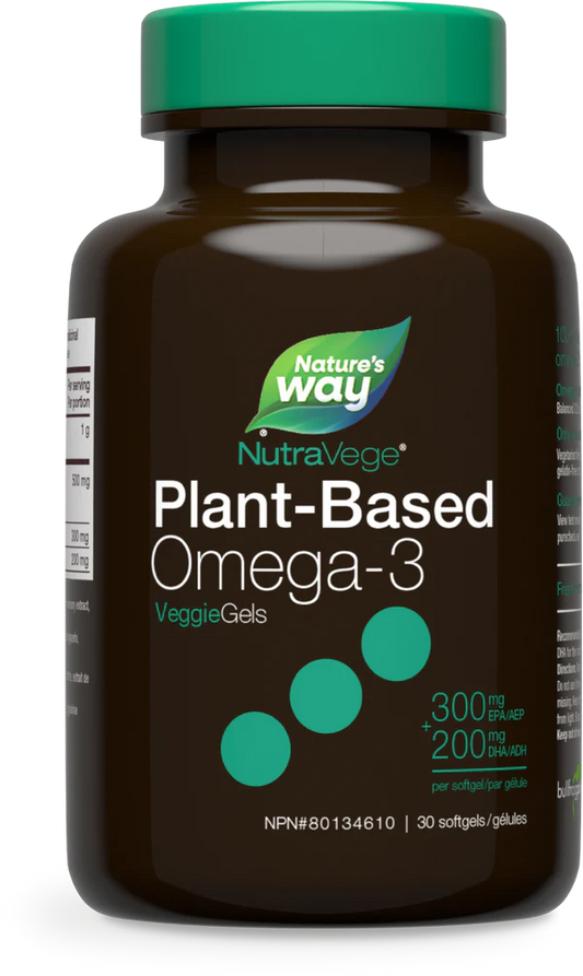 Plant-Based Omega-3 Softgels