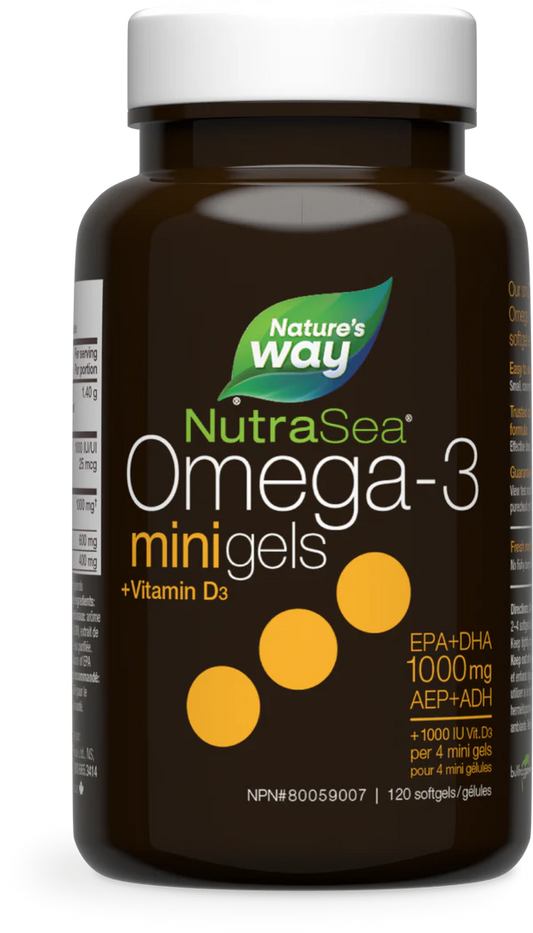 NutraSea+D™ Omega-3 Mini Gels