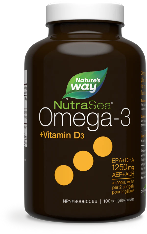 NutraSea+D™ Omega-3 Liquid Gels