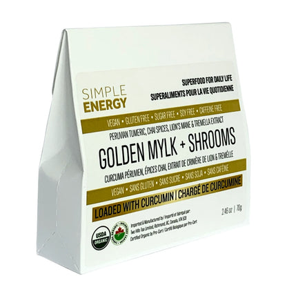 Organic Golden Mylk + Shrooms