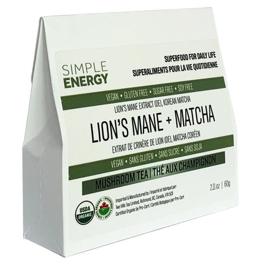 Organic Lion's Mane + Matcha