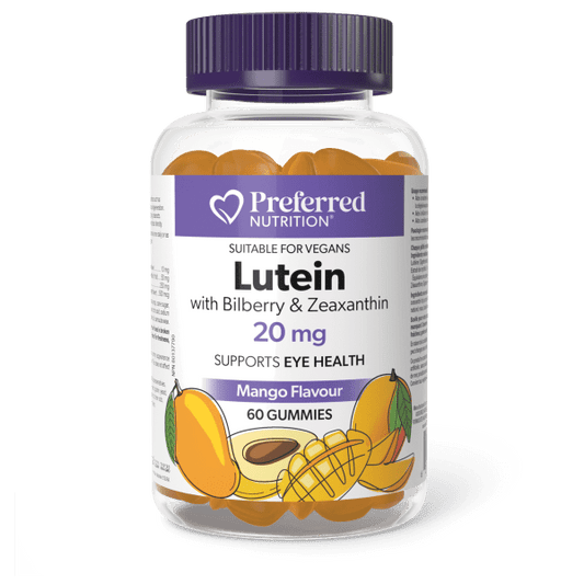 Lutein with Bilberry & Zeaxanthin Gummies