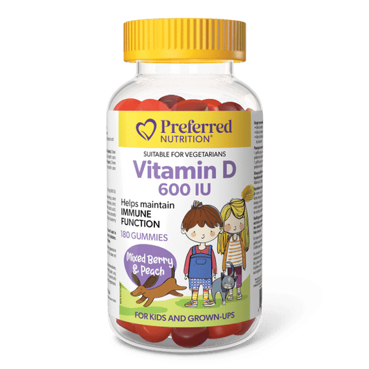 Vitamin D 600 IU Gummies for Kids