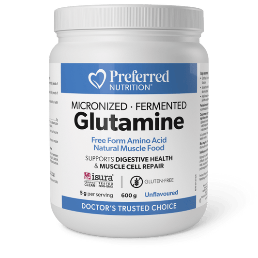 Micronized Fermented Glutamine