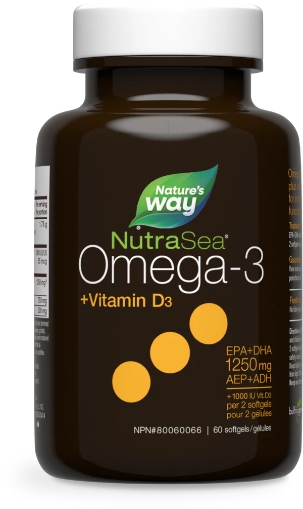 NutraSea+D™ Omega-3 Liquid Gels