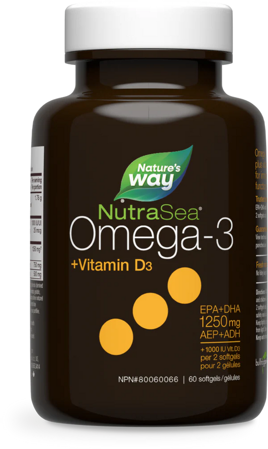 NutraSea+D™ Omega-3 Liquid Gels