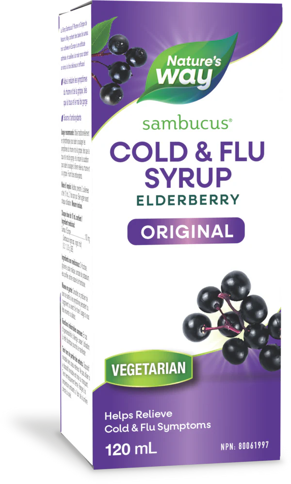 Sambucus Cold and Flu Care Syrup