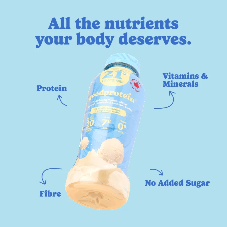 Bottled Plant-Based Protein Shake