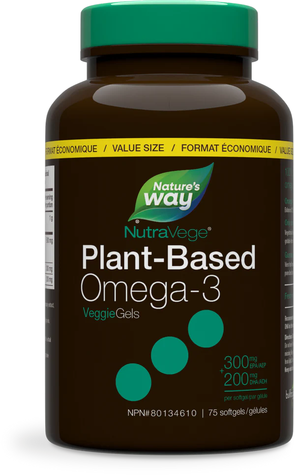Plant-Based Omega-3 Softgels